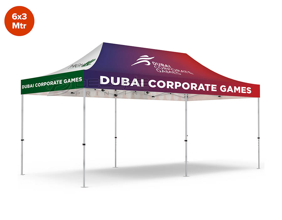 Outdoor tent 4.5x3 Printing Image