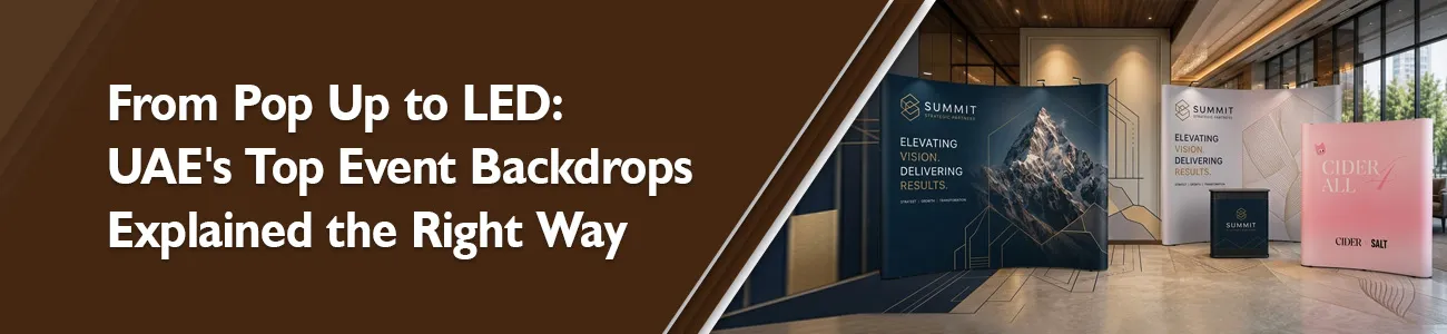 Event Backdrop Guide Dubai