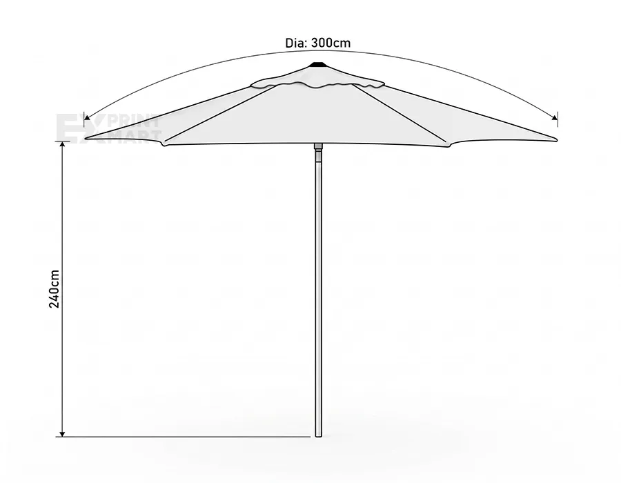 Panel 6 Parasol Umbrella Design Image