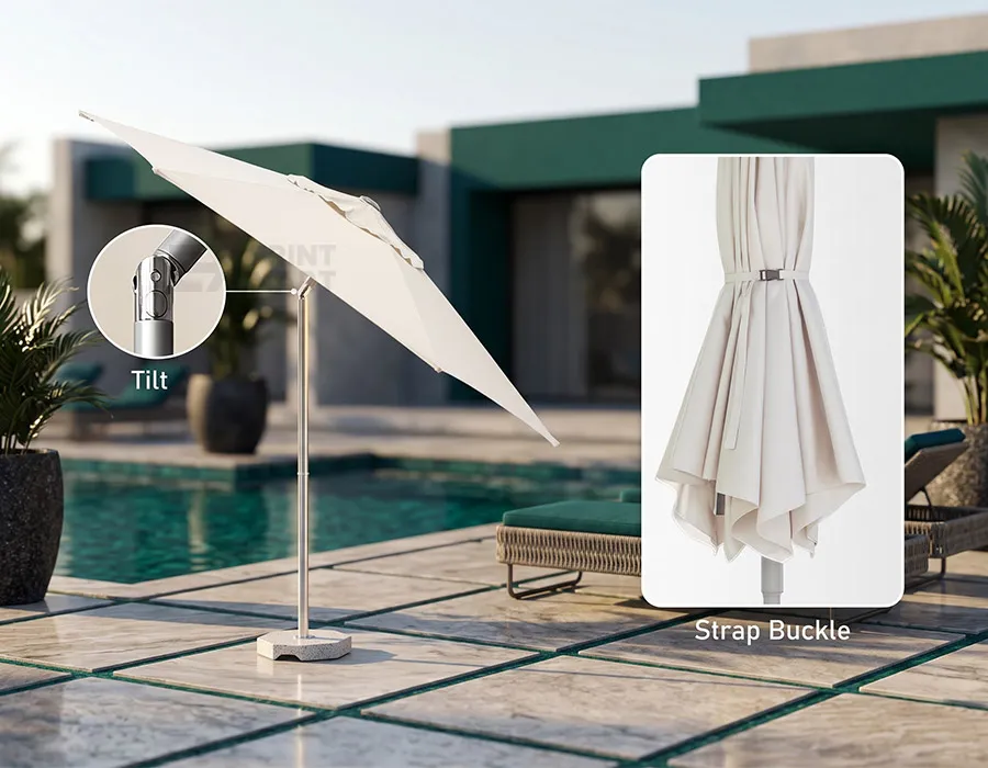 Panel 6 Parasol Umbrella Dubai Image