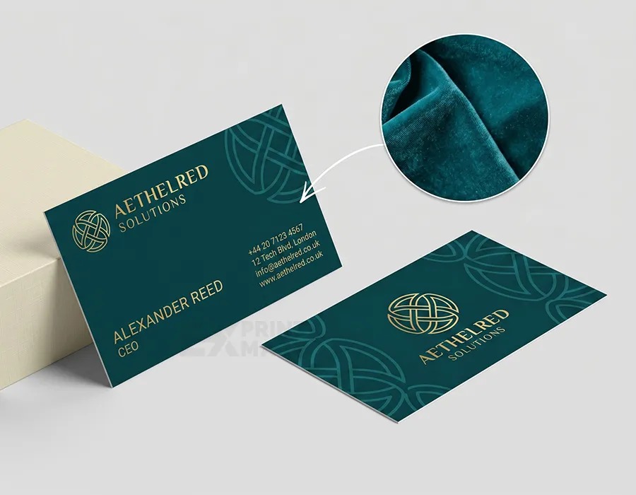 Velvet Business Cards Image
