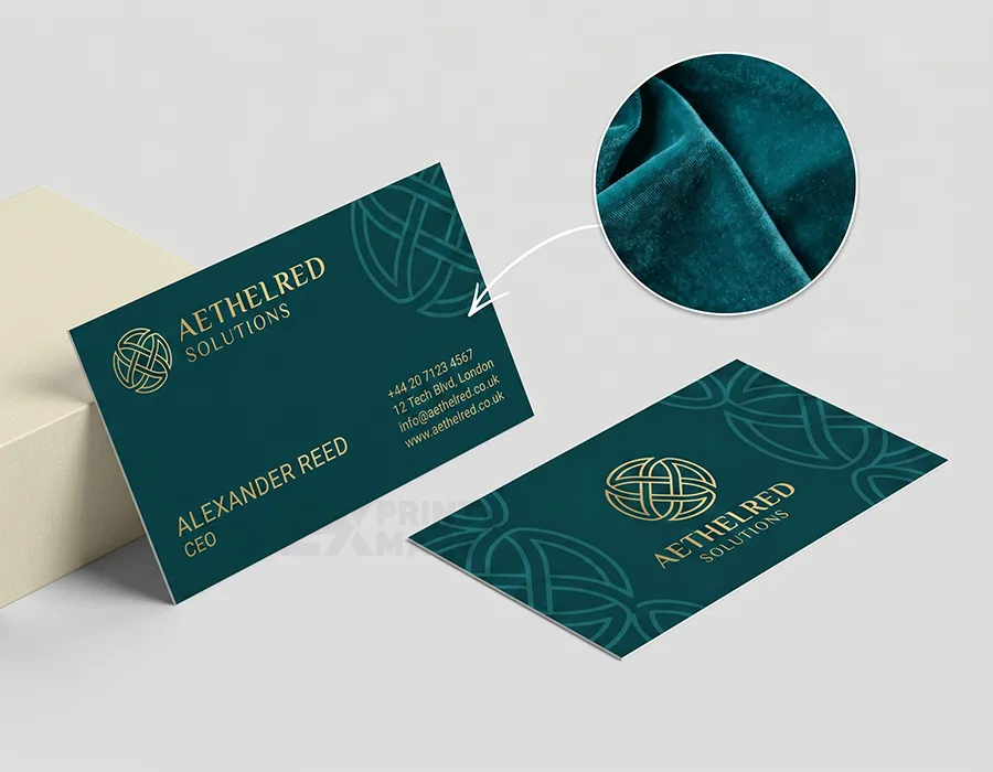 Velvet Business Cards