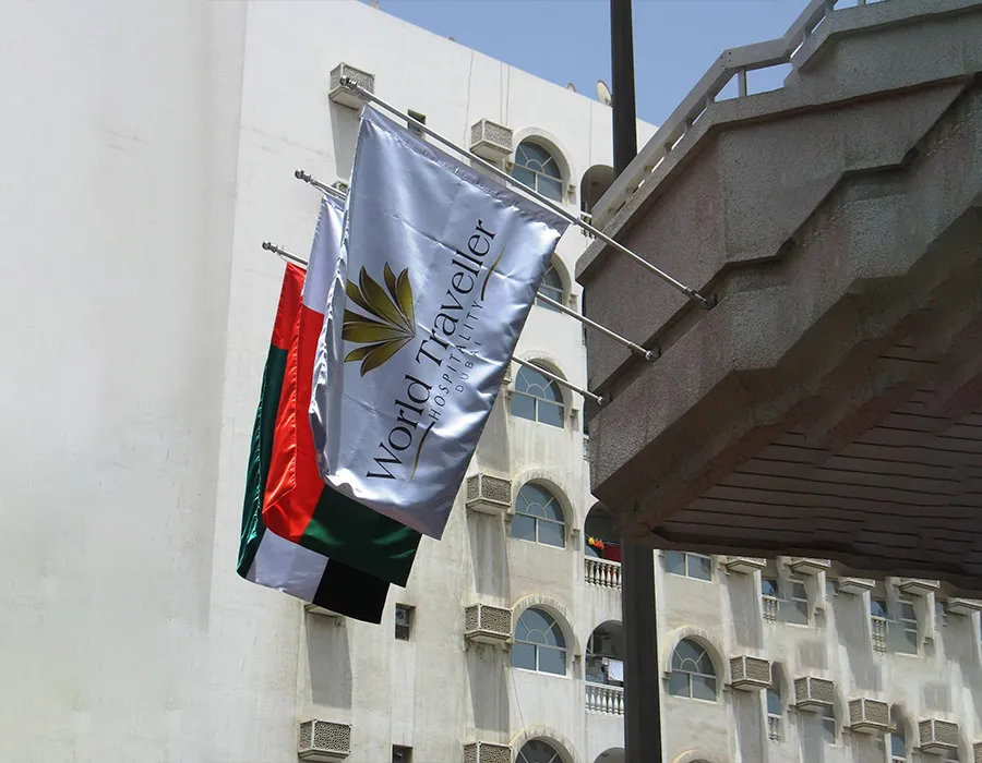 Wall Mounted Flags Dubai Image