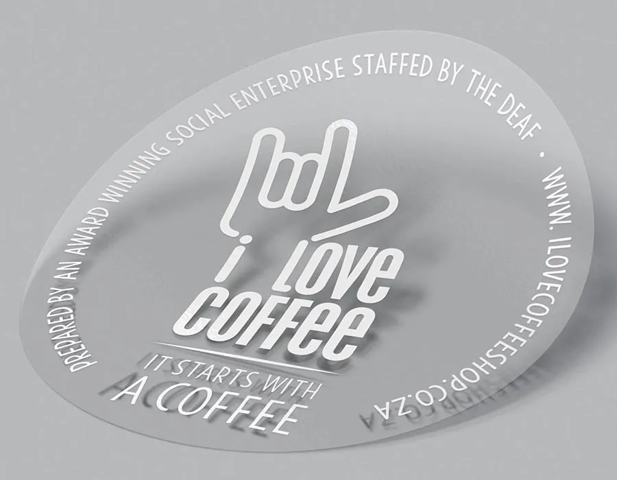  White Ink Sticker First Image