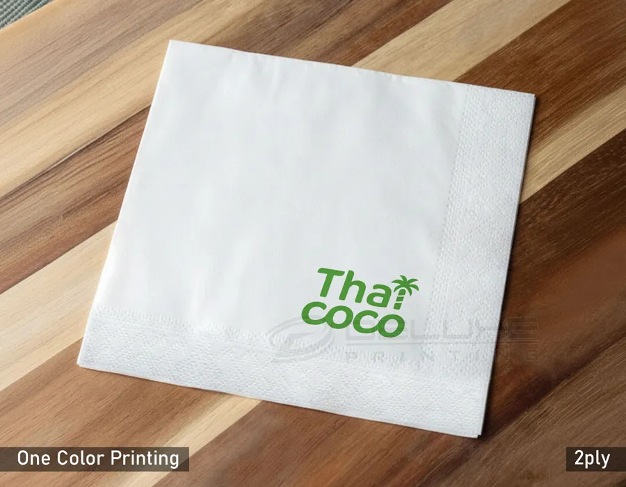 White Paper Napkin Image