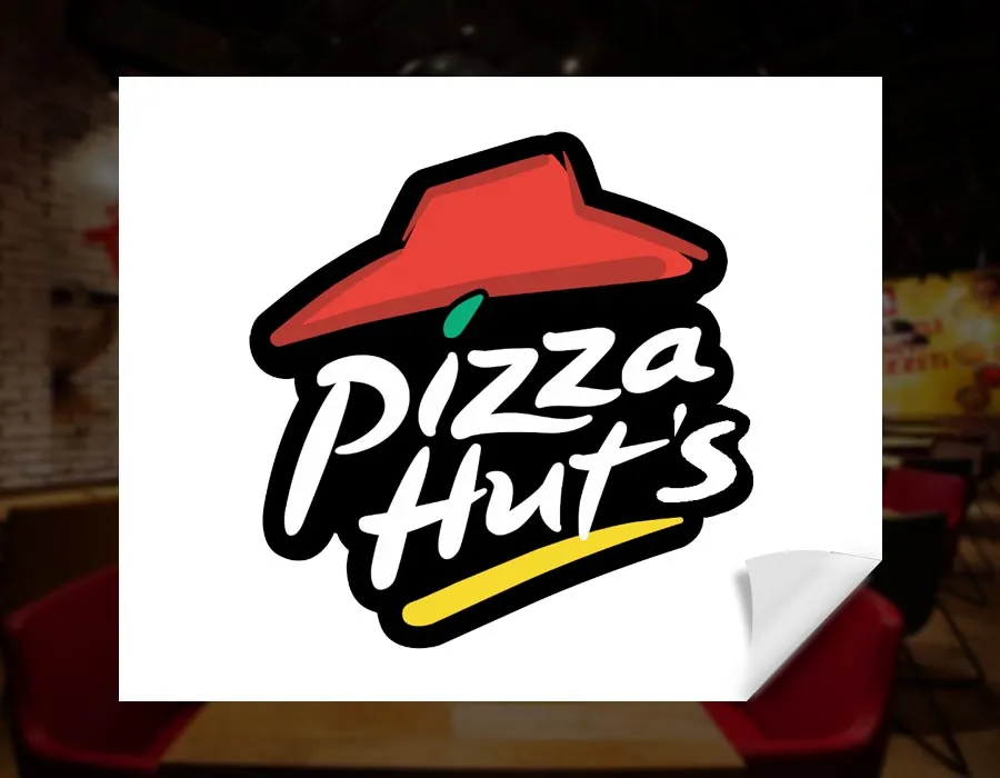 White Static Cling Image