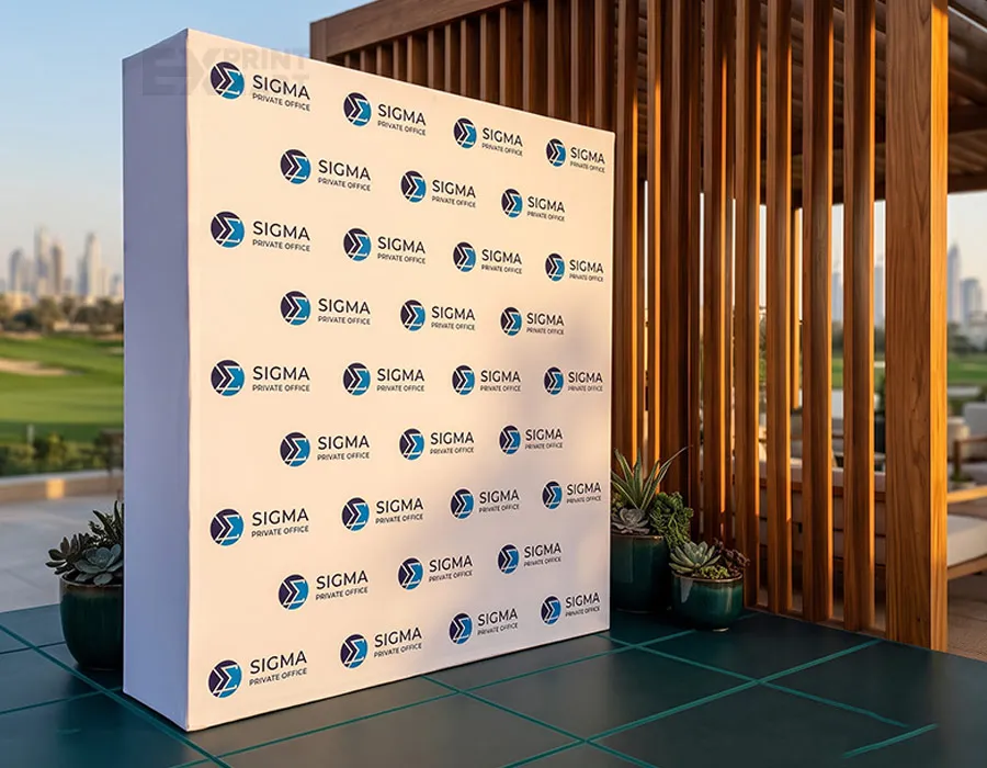 Wooden Frame Backdrop 6x2 Image