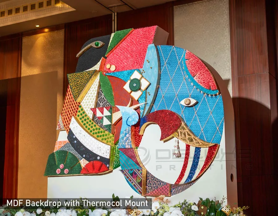 Wooden Backdrop With Second Image