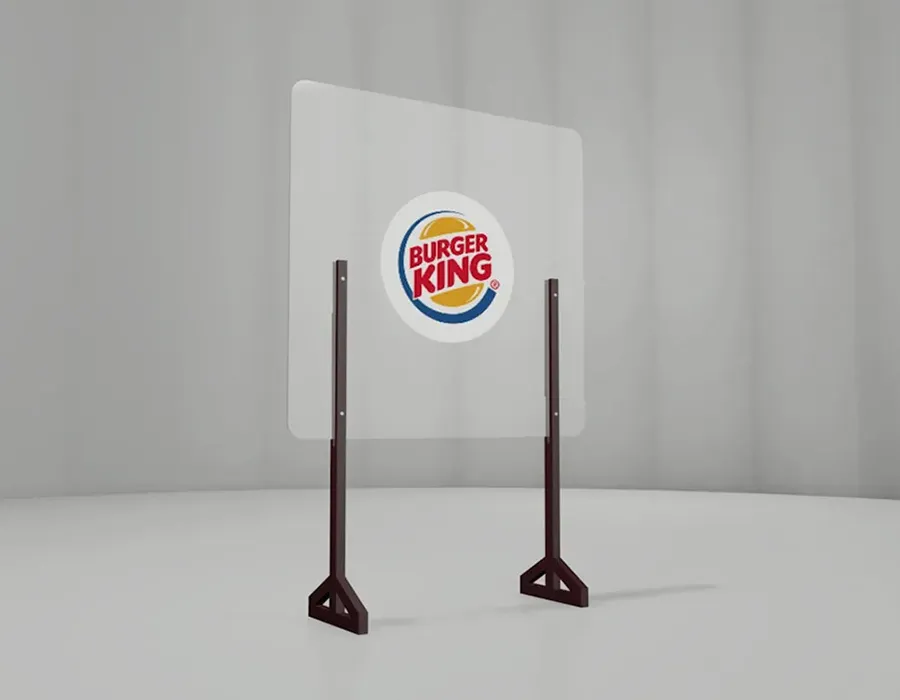 Acrylic Partition Stand Image