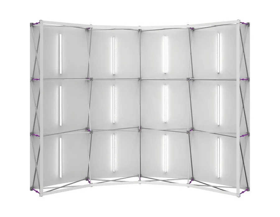 Backlit Fabric Popup Banner Dubai
