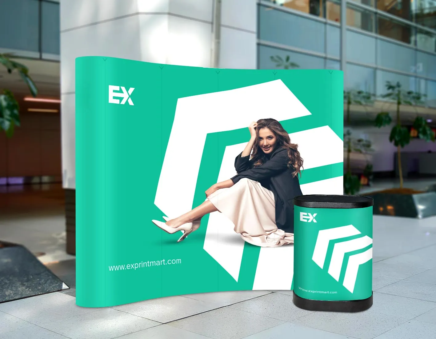 Curved Popup Dubai