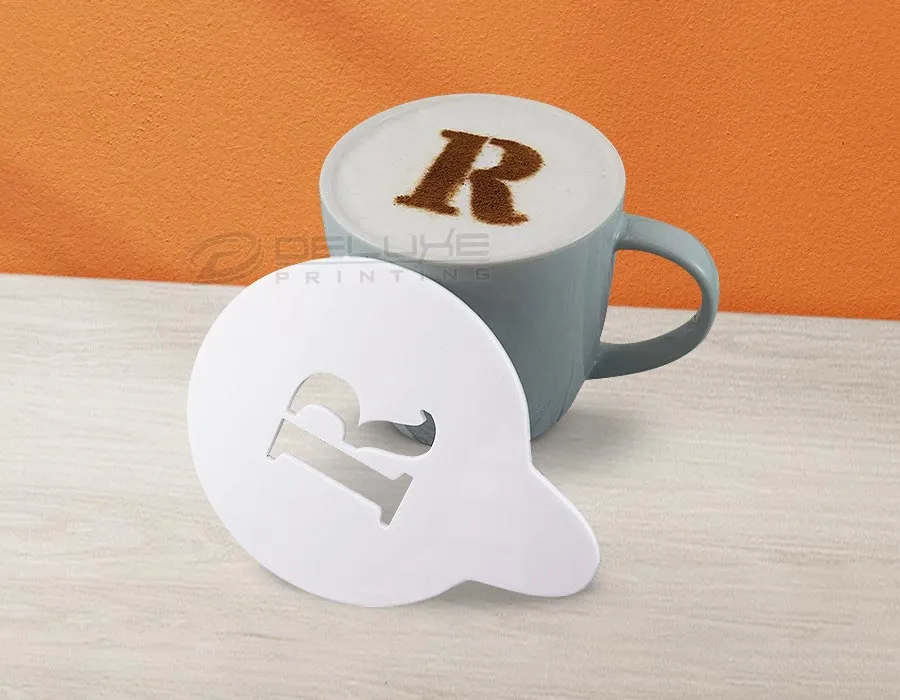 Coffee Stencil Printing in Dubai