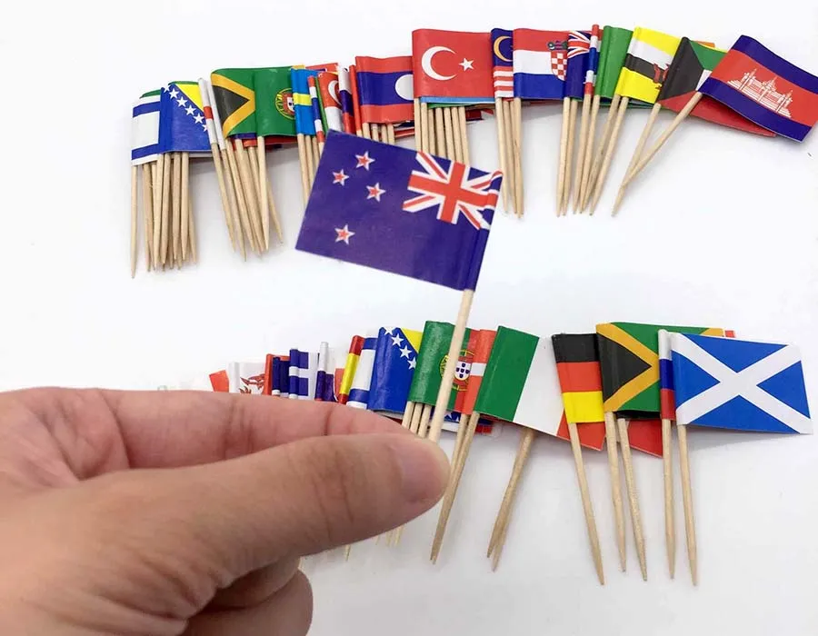 Toothpick Flags Printing in Dubai