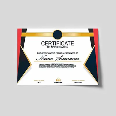 Certificates