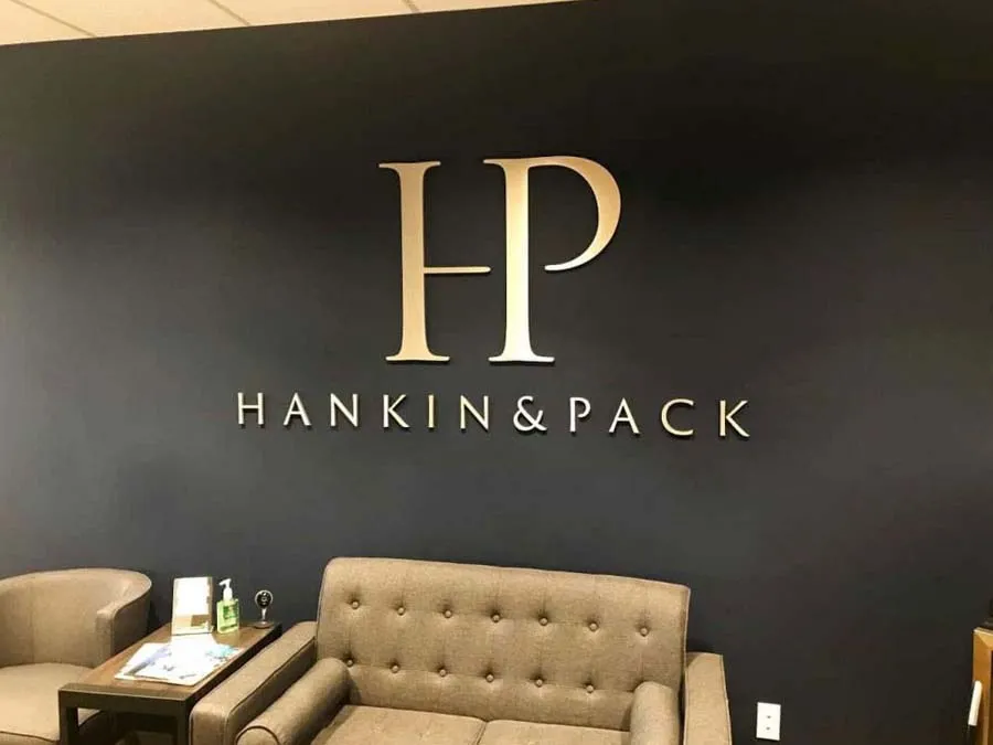 Reception Signage Printing Dubai