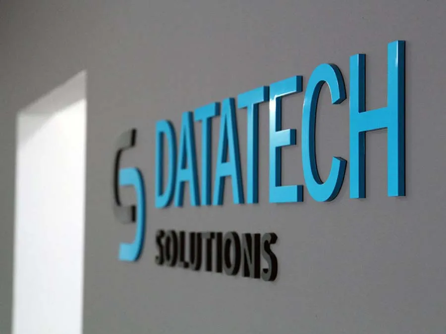 acrylic reception Signage Dubai