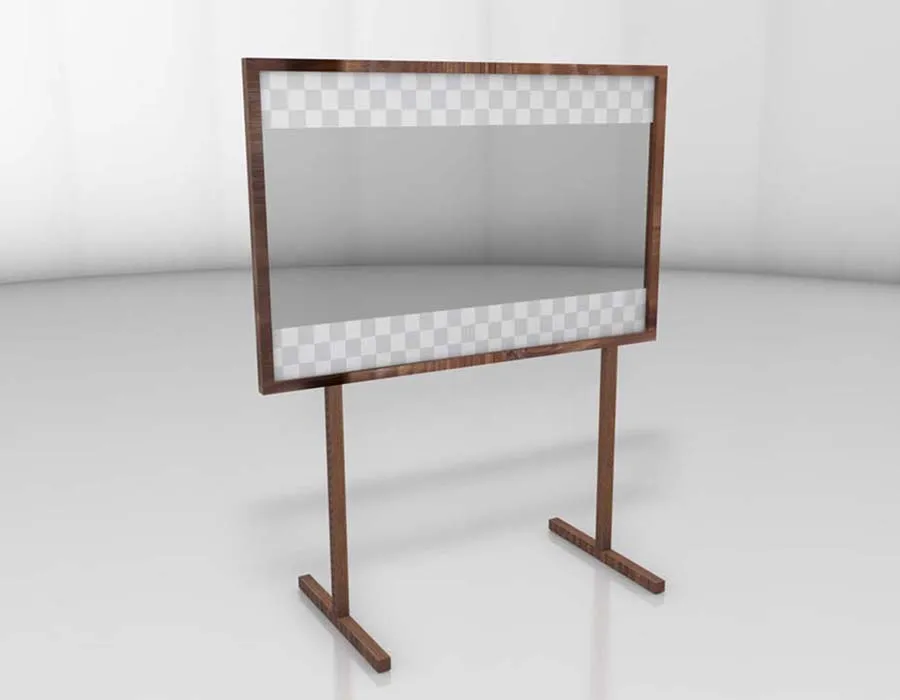 Wooden Partition Stand Dubai