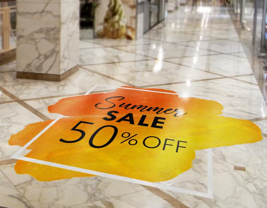 Floor Sale Sticker Dubai