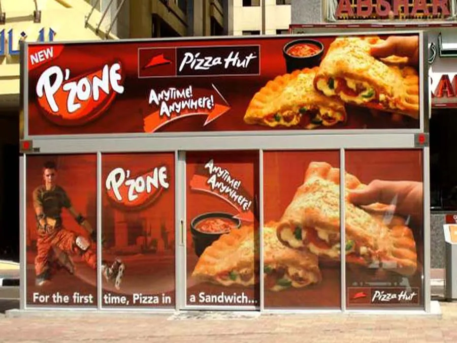 One way vision window sticker Dubai