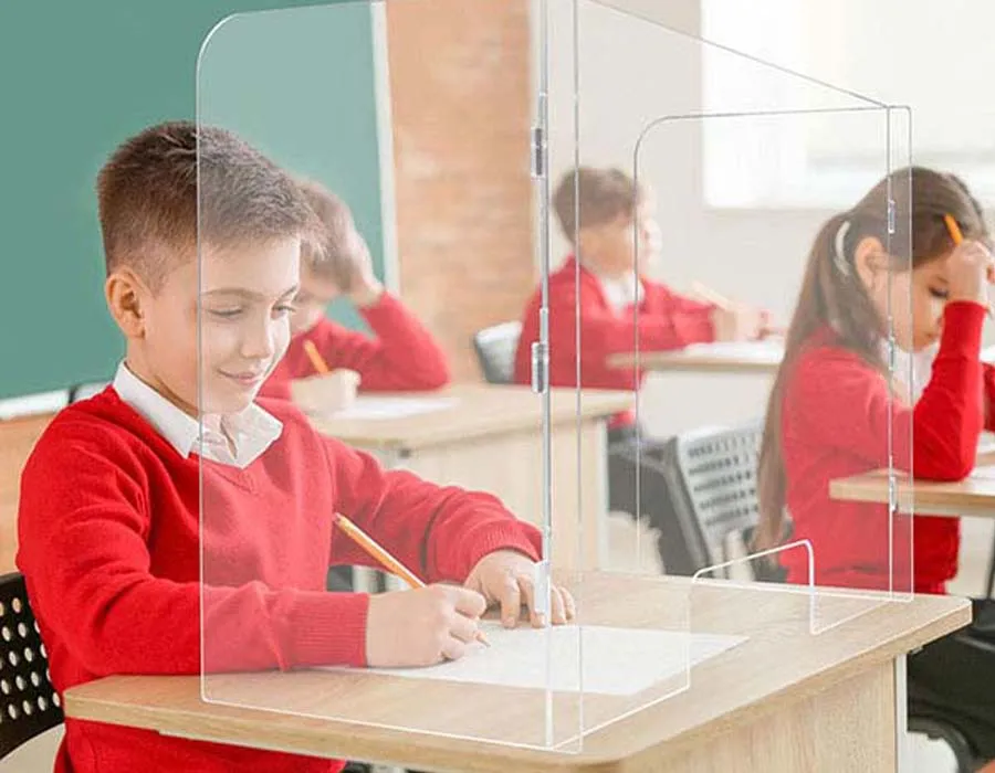 School Desk Partition Printing Dubai