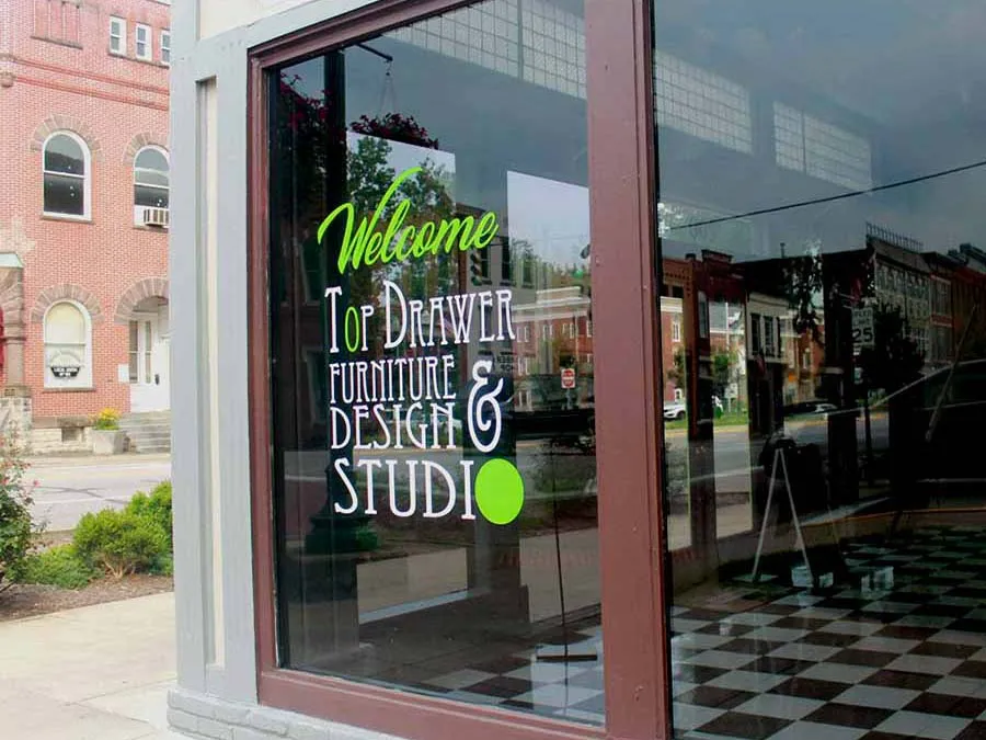 Window Glass Lettering Dubai