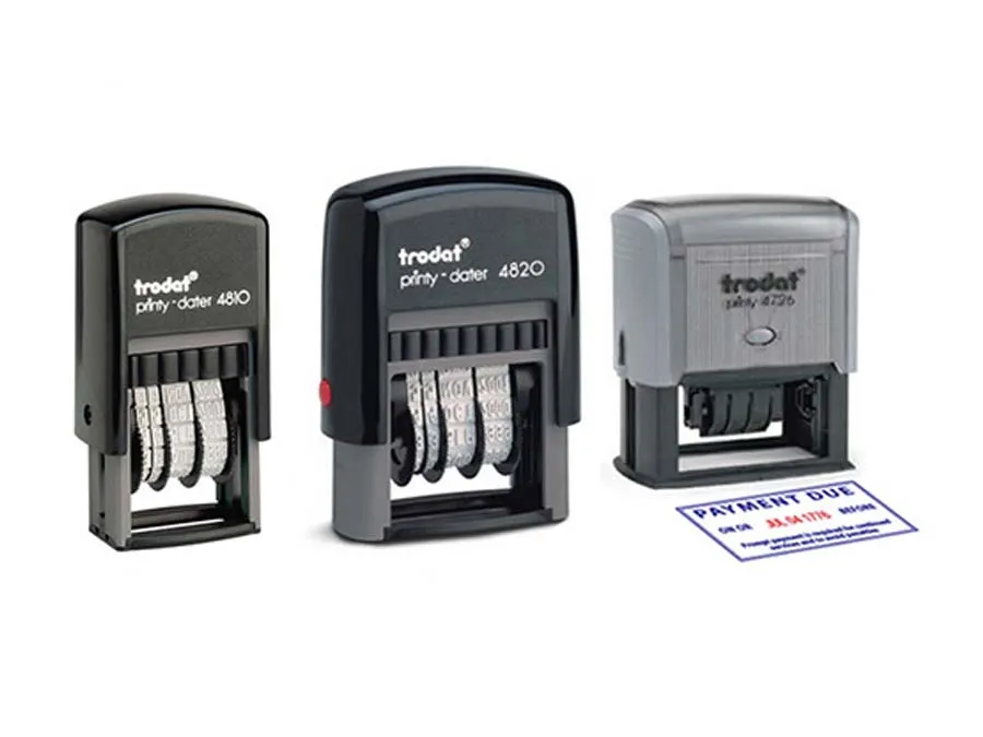 Self Ink Stamps with Date Dubai
