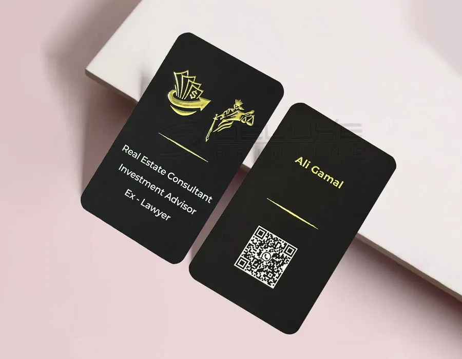 3D Foil Business Cards Printing UAE in Dubai