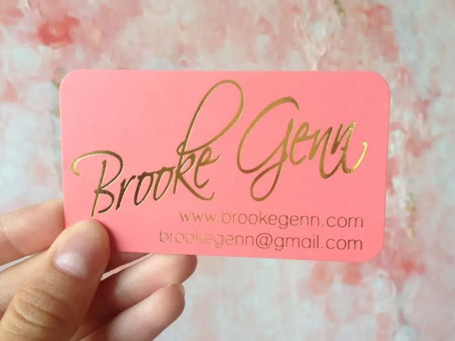 metal business cards