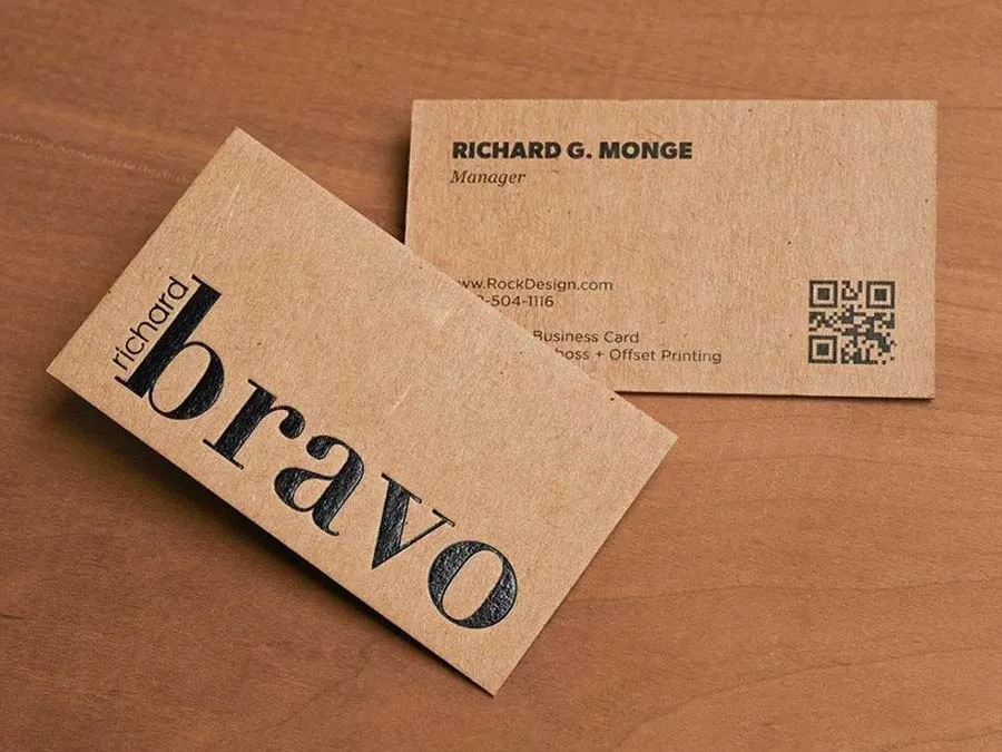 eco friendly business cards