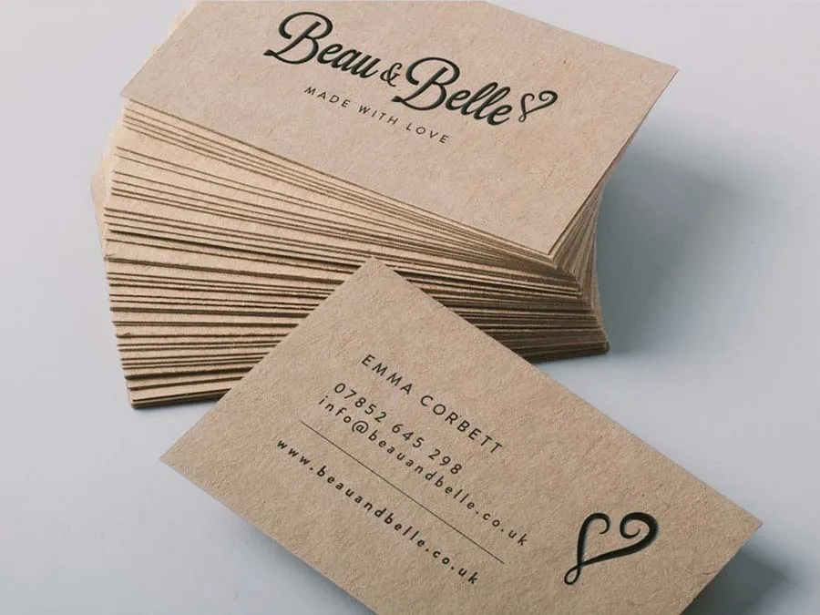 craft business cards