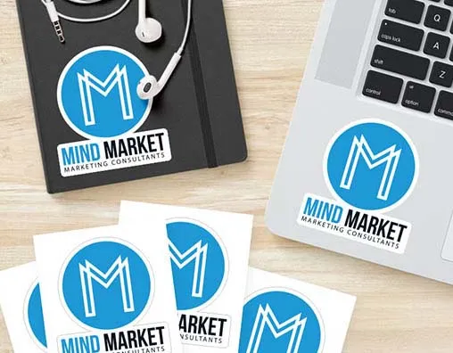 PVC Round Stickers Dubai