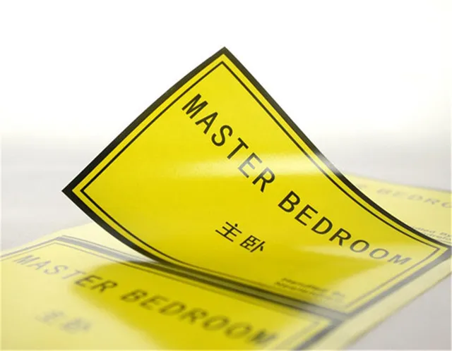 Paper Sticker Gloss / Matt Printing in Dubai