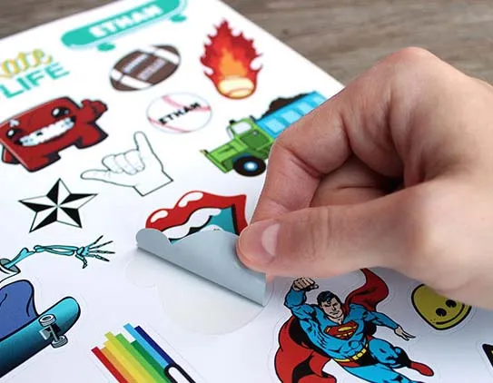 Print and Cut Stickers dubai