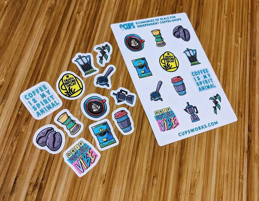 PVC Round Sticker Dubai