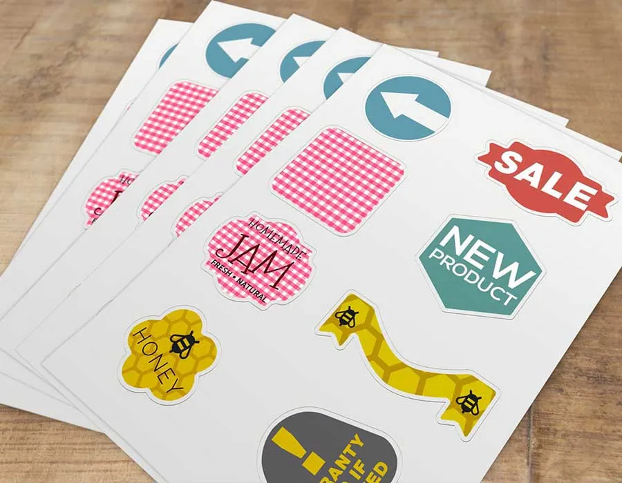 PVC Round Sticker Dubai