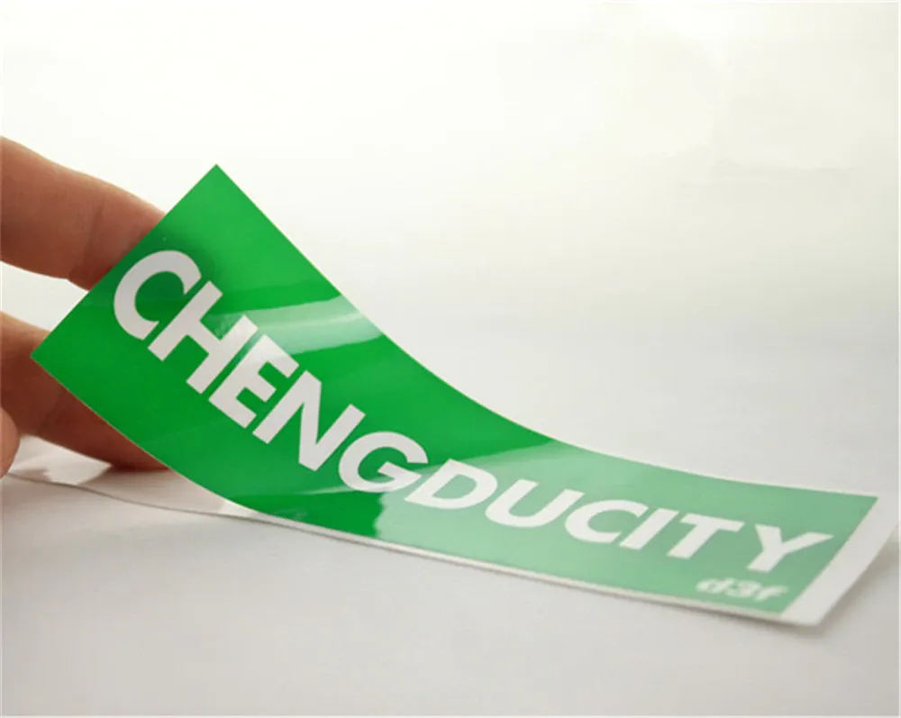 PVC White Stickers Dubai