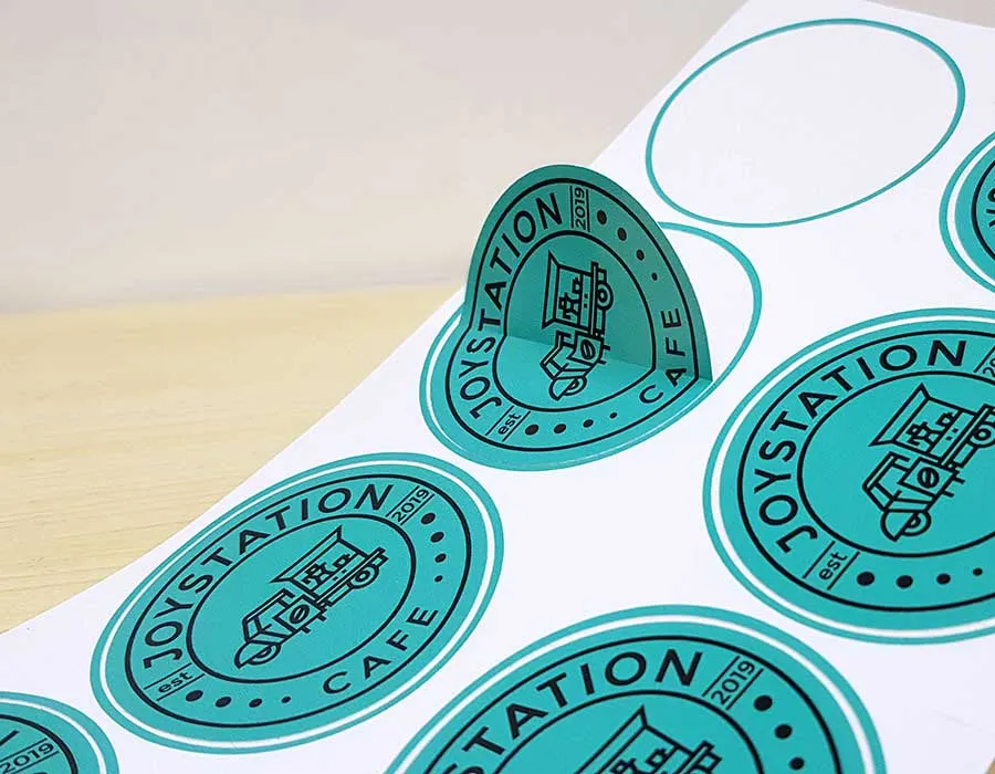 PVC Round Stickers Dubai